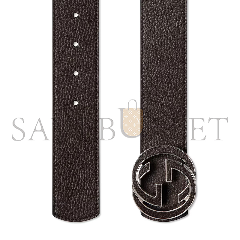 GUCCI REVERSIBLE BELT WITH INTERLOCKING G BUCKLE 812273 GUCCI REVERSIBLE BELT WITH INTERLOCKING G BUCKLE 812273